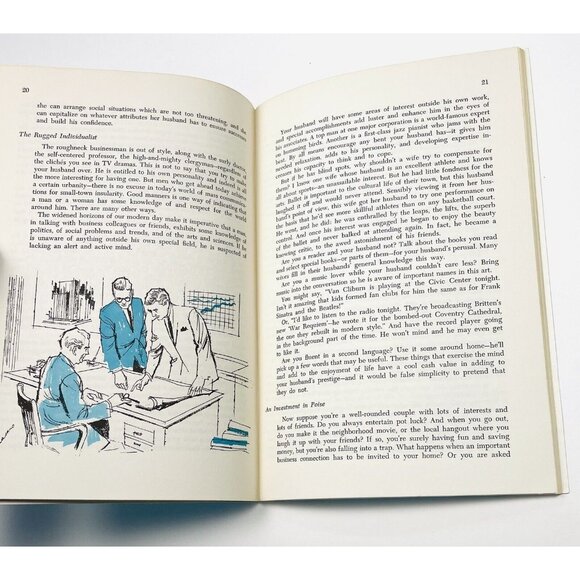 VTG MCM 1964 Vanderbilt HOW TO HELP YOUR HUSAND GET AHEAD Nina Fischer Trad Wife - Picture 5 of 7